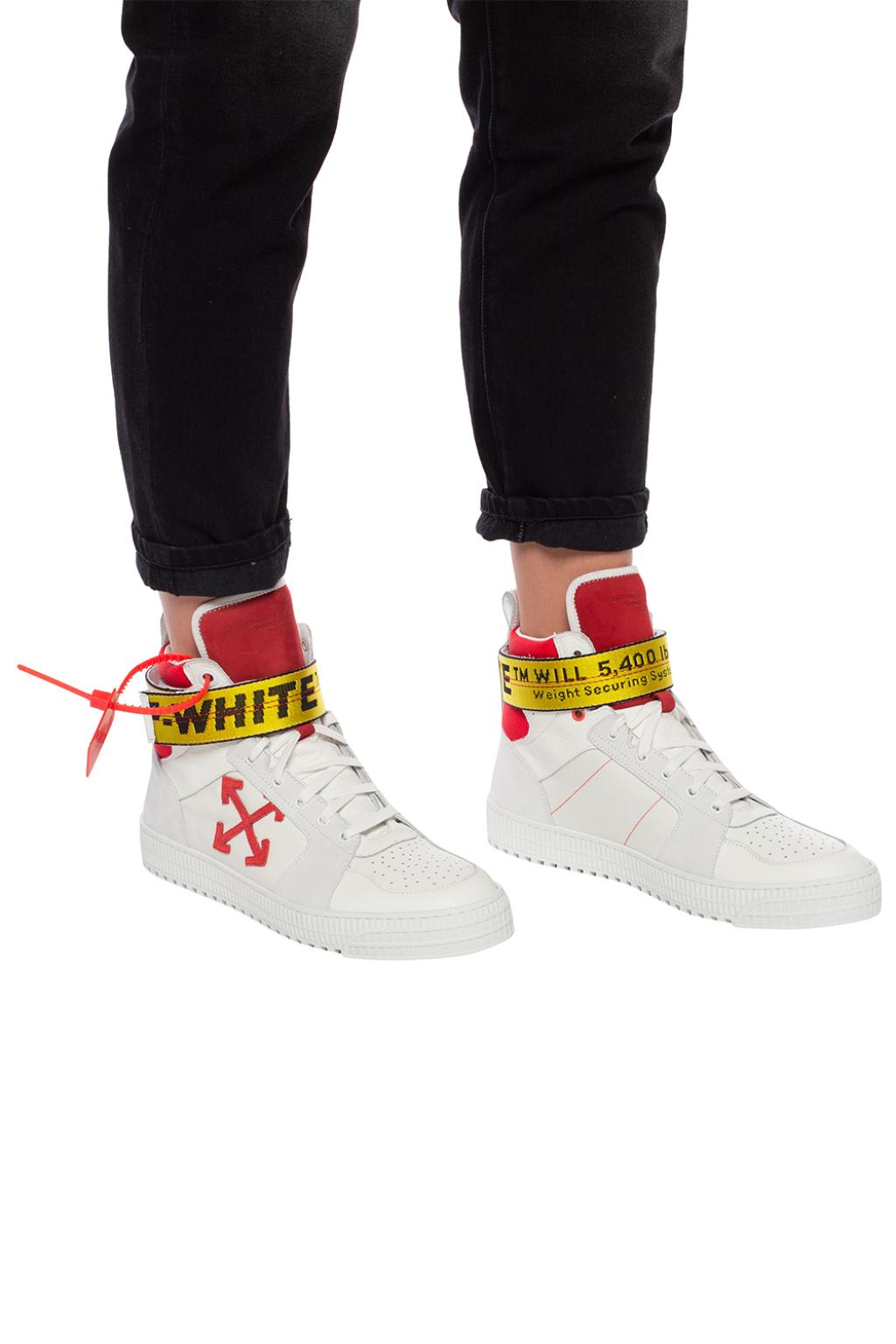 Off white industrial deals hi top